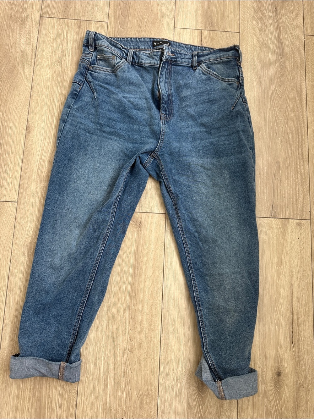 Simon Chang Indigo Relaxed Fit Men's Jeans